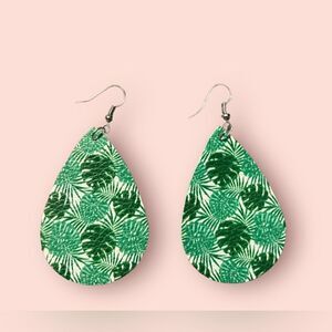 3/ $15 Brand New Faux Leather Earrings